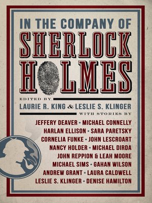 cover image of In the Company of Sherlock Holmes